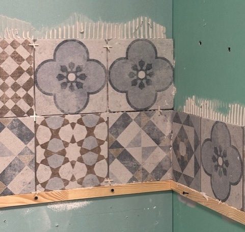 Atelier carrelage chez Leroy Merlin