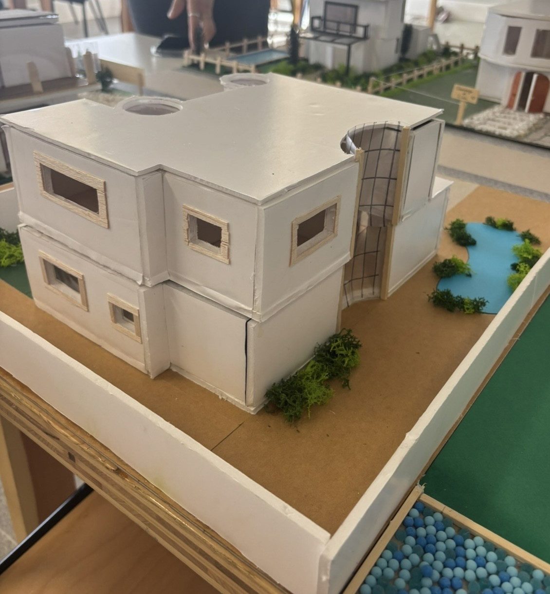 Maquette d'étude en volumétrie